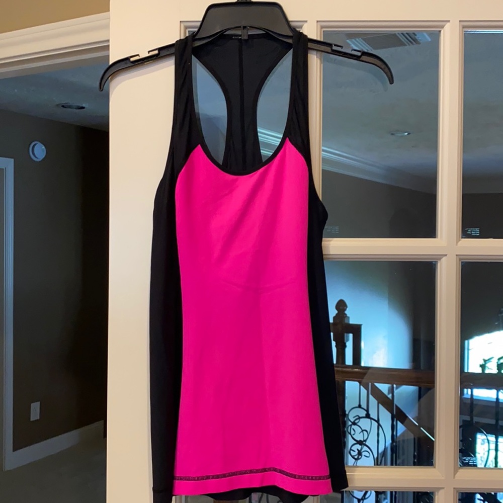 lululemon mesh colorblock tank
